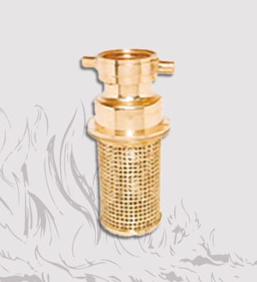 foot valve strainer